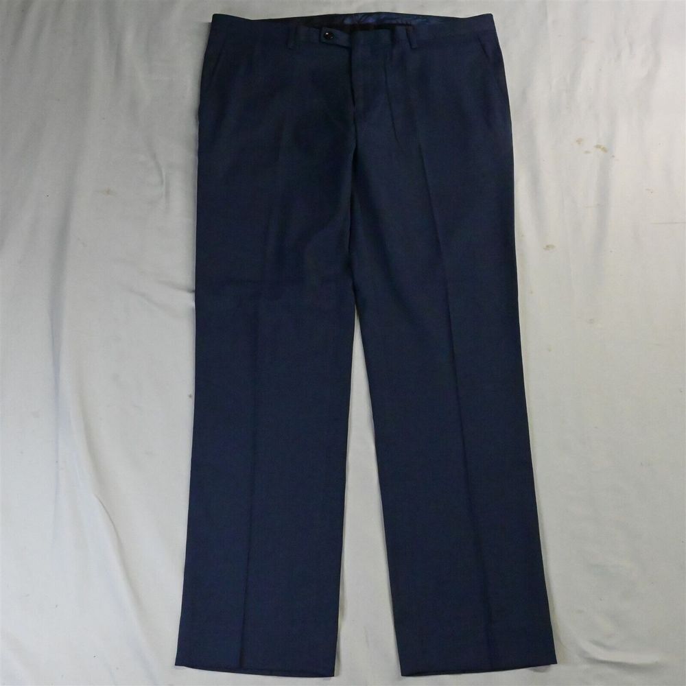 NEW Paisley & Gray 36 x 32 Dark Blue Slim Stretch Mens Dress Pants